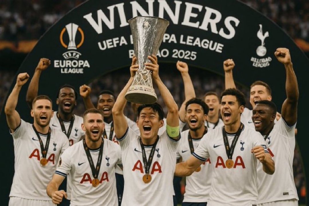 Tottenham Hotspur lifted their first major trophy in 17 years after a gritty 1-0 victory over Manchester United in the 2024-2025 UEFA Europa League final.