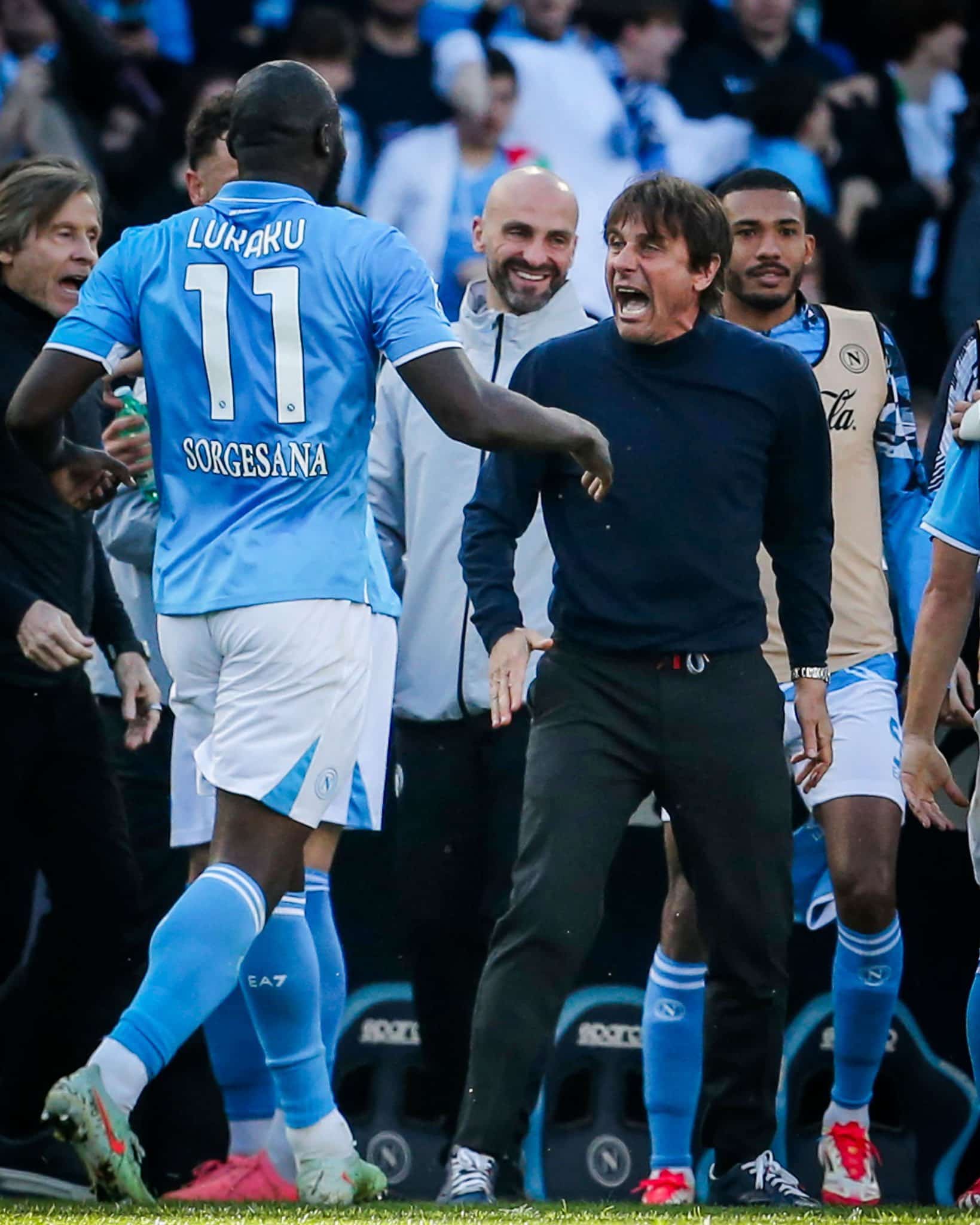 Romelu Lukaku Helps Antonio Conte’s Napoli Clinch Historic Serie A Title