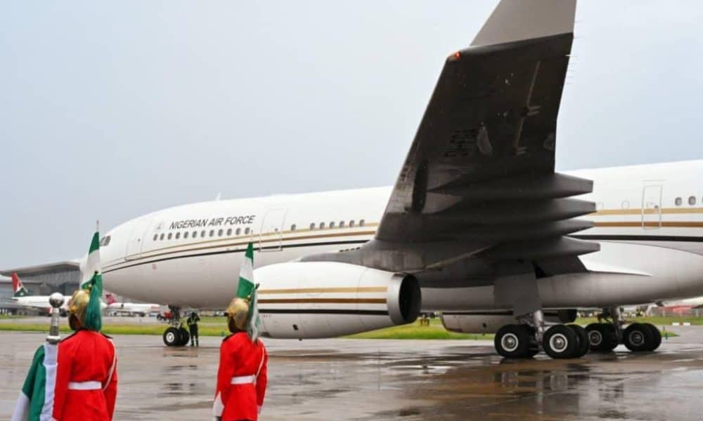 ‘New Presidential Jet Flown To South Africa For Refurbishment, Upgrades’