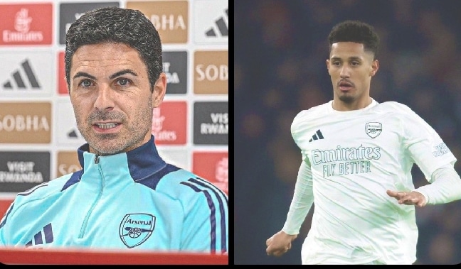 Arteta Insists William Saliba Is Happy At Arsenal Amid Real Madrid Interest