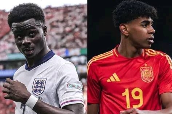 Arsenal’s winger, Bukayo Saka, has heaped praise on Barcelona’s youngster, Lamine Yamal, describing him as “not normal” given the remarkable feats he has accomplished at just 17 years of age.