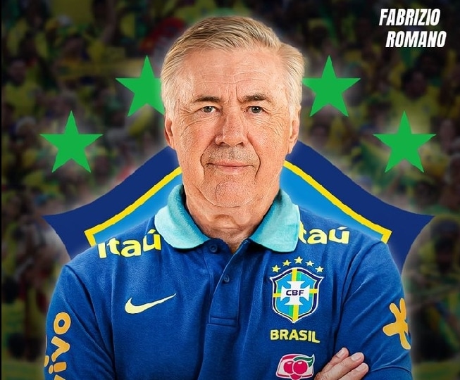 Real Madrid Coach, Carlo Ancelotti Named Brazil Head Coach