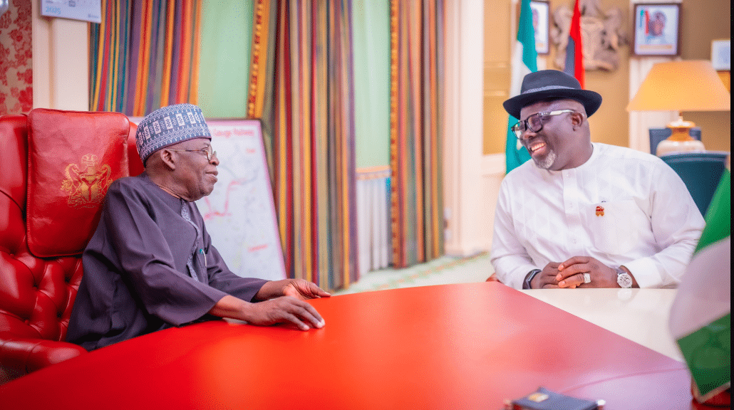 Tinubu and Delta State Governor