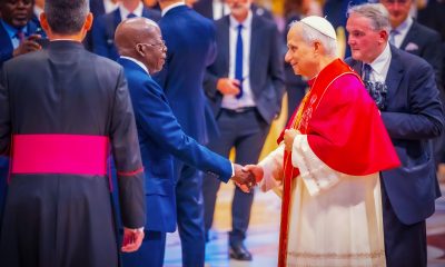 President Tinubu Speaks After Meeting Pope Leo XIV