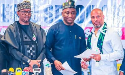 Shehu Dikko and Eric Chelle