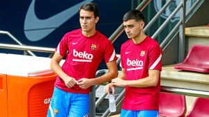 Pedri and Eric Garcia