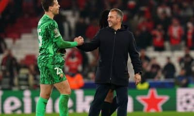 Wojciech Szczesny and Hansi Flick