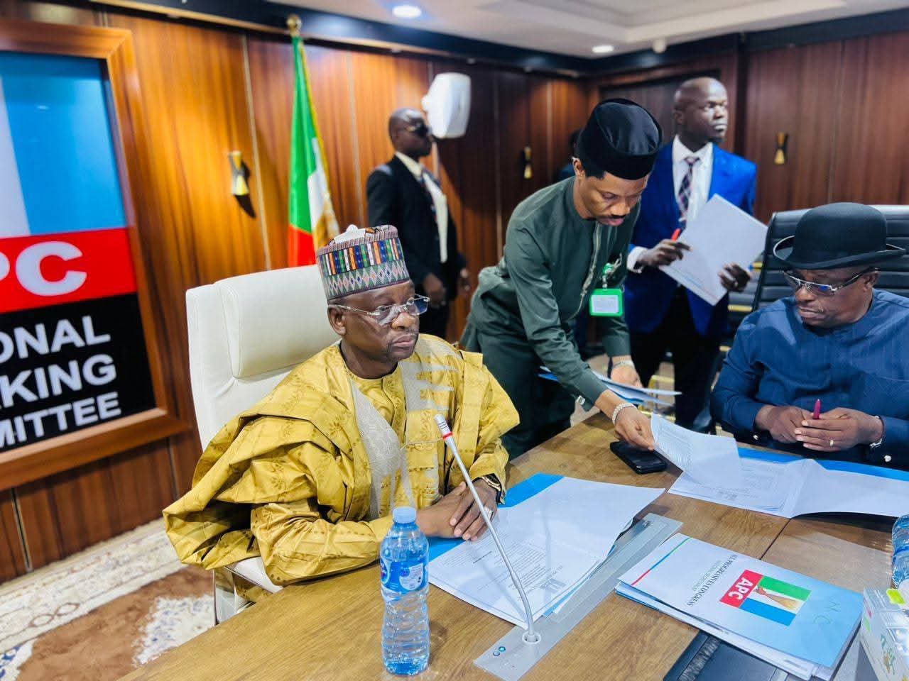 Dalori Presides Over First APC NWC Meeting As Acting Chairman | Naija News