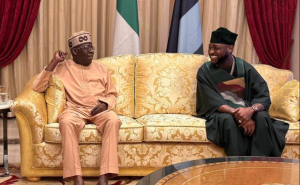 Davido and Tinubu