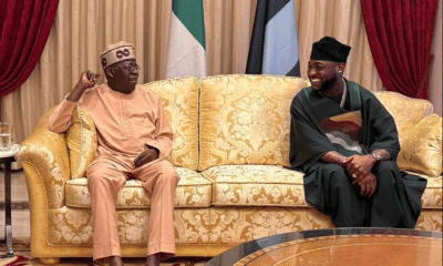 Davido and Tinubu