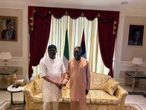 Fubara Visits President Tinubu In Lagos (Photo)