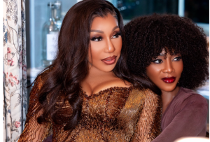 Rita Dominic and Genevieve
