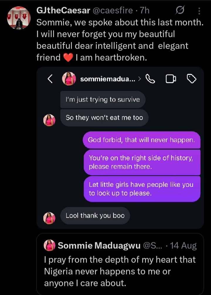 May Nigeria Never Happen To Me – Last Tweets Of Arise TV Anchor Somtochukwu Surfaces