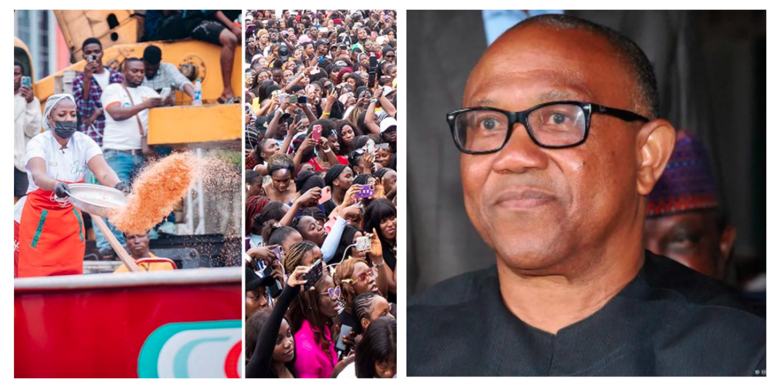 Peter Obi and Hilda Baci