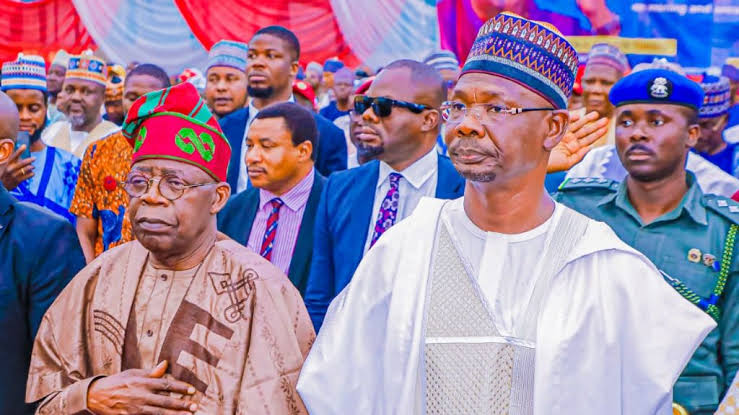 Bola Ahmed Tinubu and Abdullahi Sule