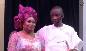 Bishop Dayo Olutayo and his wife Funmilola Akinrinde