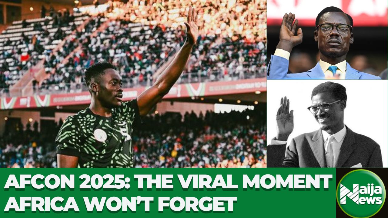 AFCON: Why Akor Adams’ Lumumba Tribute Went Viral The Story Behind It