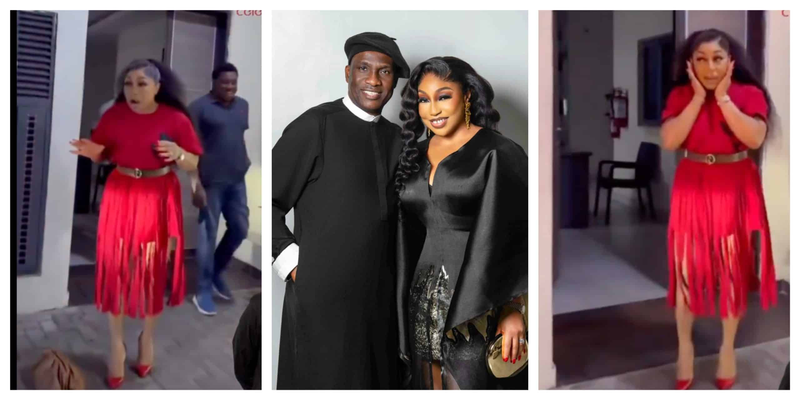 Rita Dominic and Husband