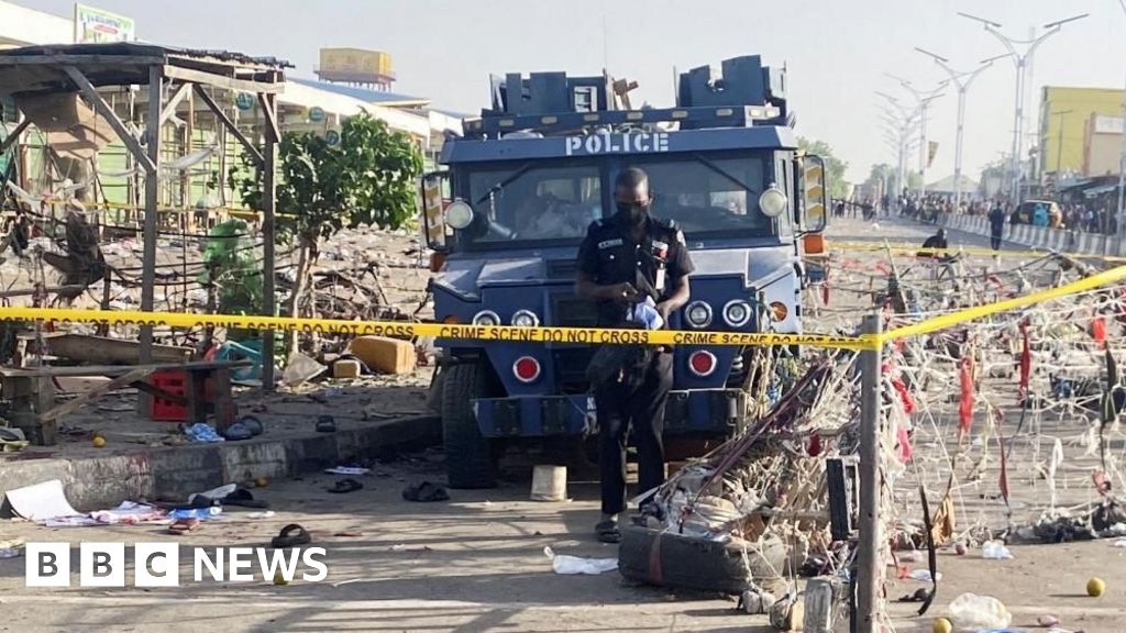 File Photo: An operative of the Nigeria Police Anti-bomb squad in Maiduguri
