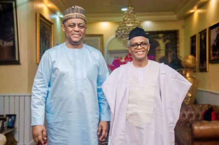 Nigeria's Ambassador to Germany Femi Fani-Kayode and former Kaduna State Governor Nasir El-Rufai