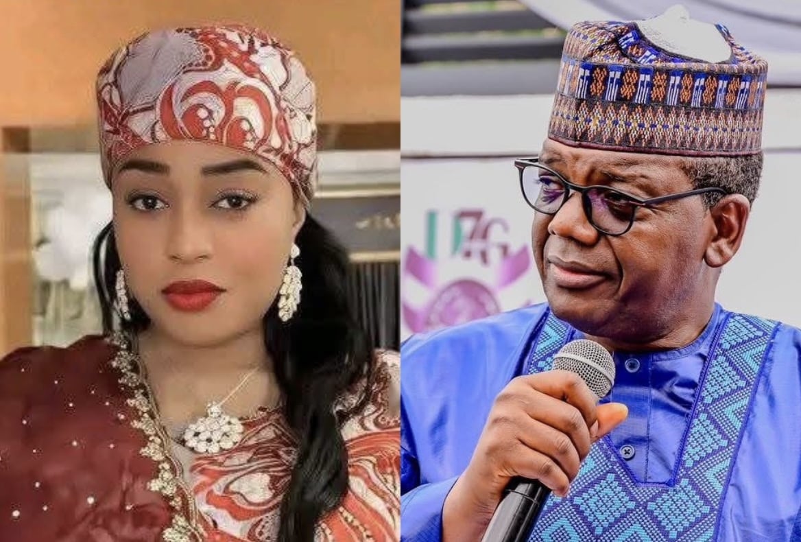 Maryam Bukar and Bello Matawalle