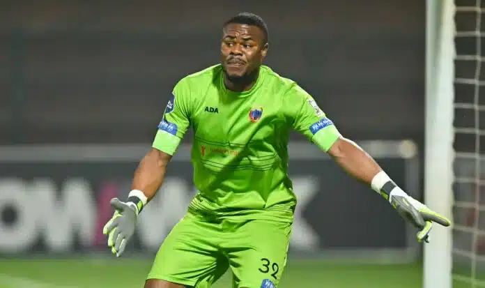 Super Eagles of Nigeria goalkeeper, Stanley Nwabali.