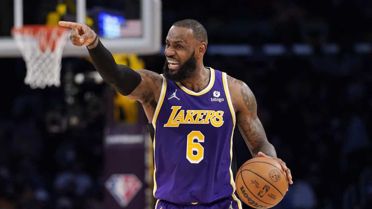 File photo of NBA icon, LeBron James