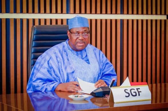 Secretary to the Federal Government of Nigeria, George Akume