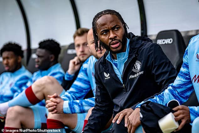 File photo of Feyenoord forward, Raheem Sterling.