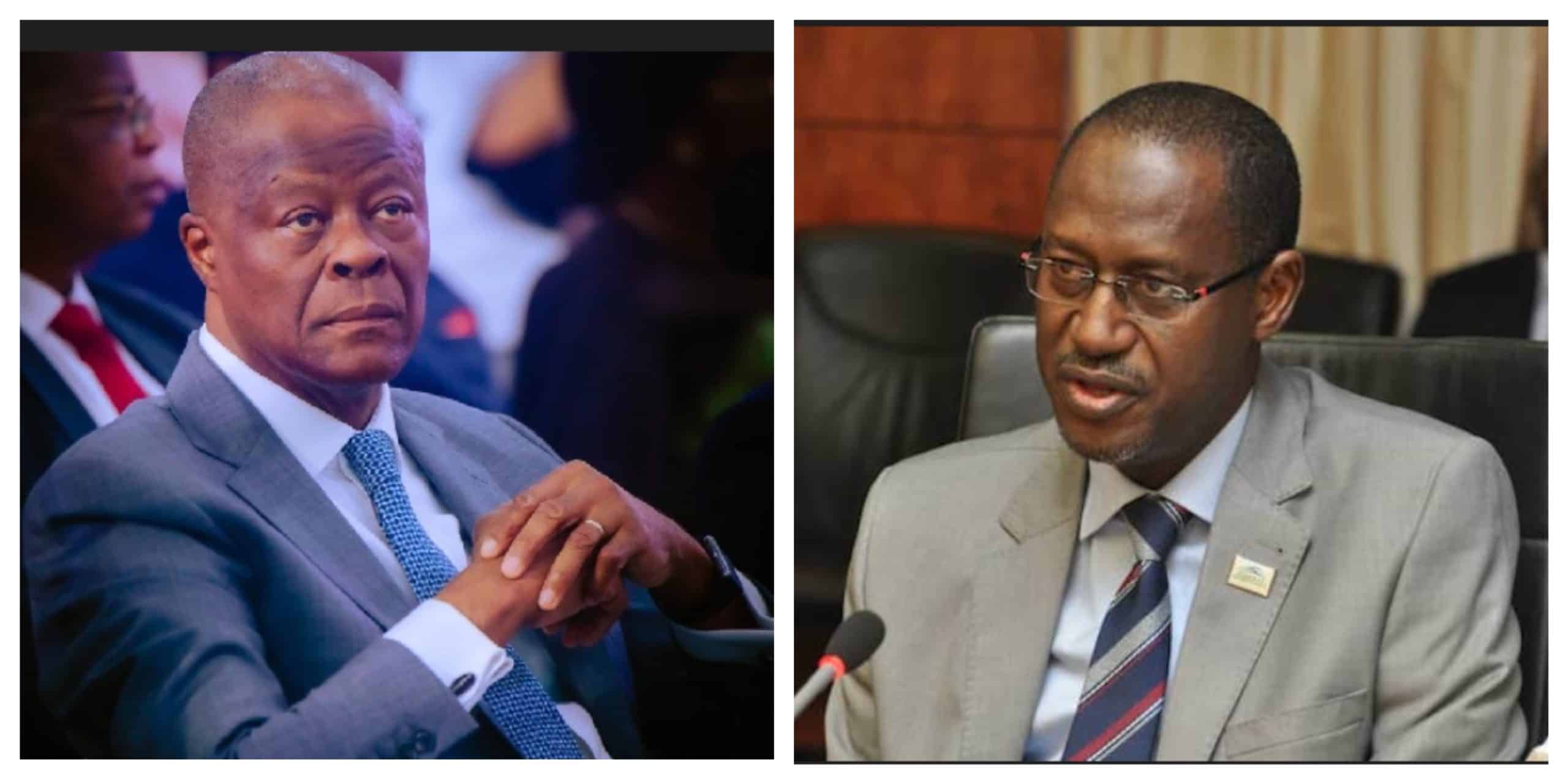 Former Finance Minister, Wale Edun and Housing Minister  Musa Dangiwa