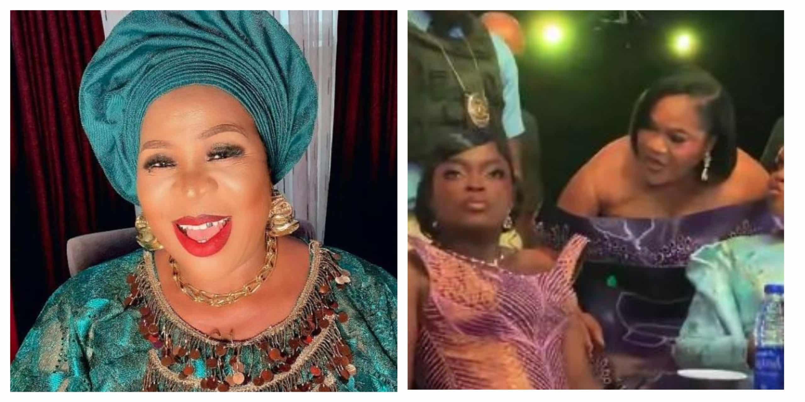 L-R Nollywood Actress, Fausat Balogun, Funke Akinde, and Toyin Abraham