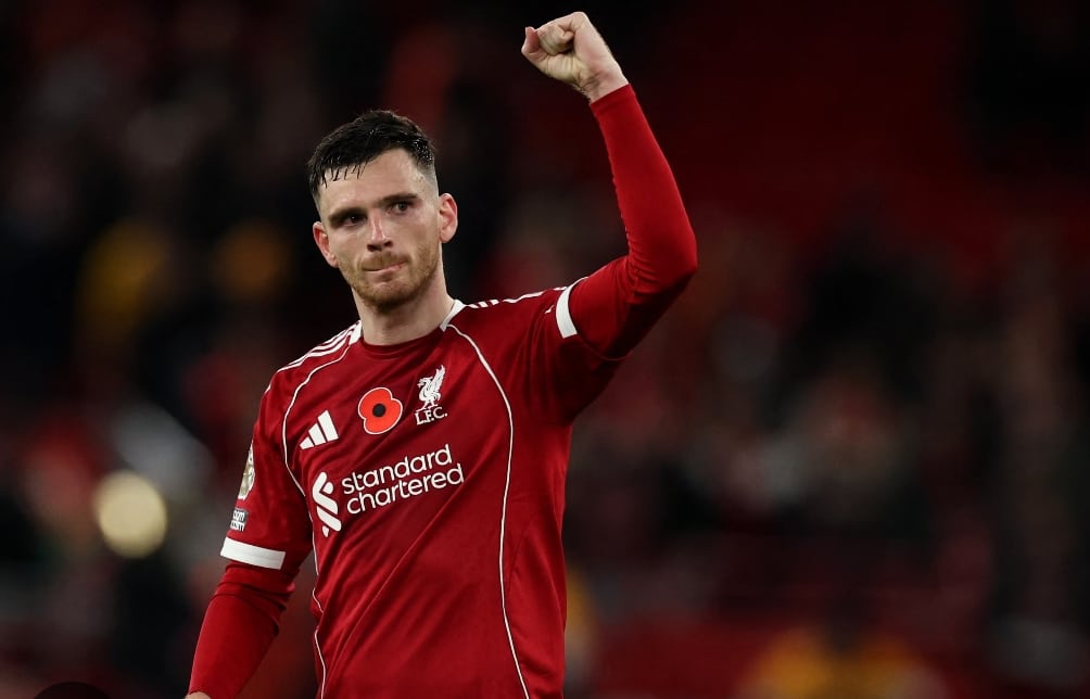 File photo of Liverpool star, Andy Robertson