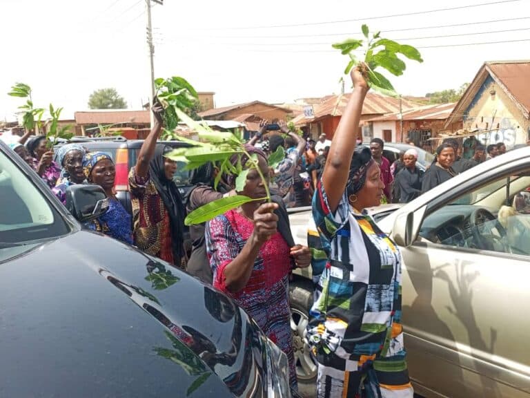 File Photo: Women protest in Plateau State