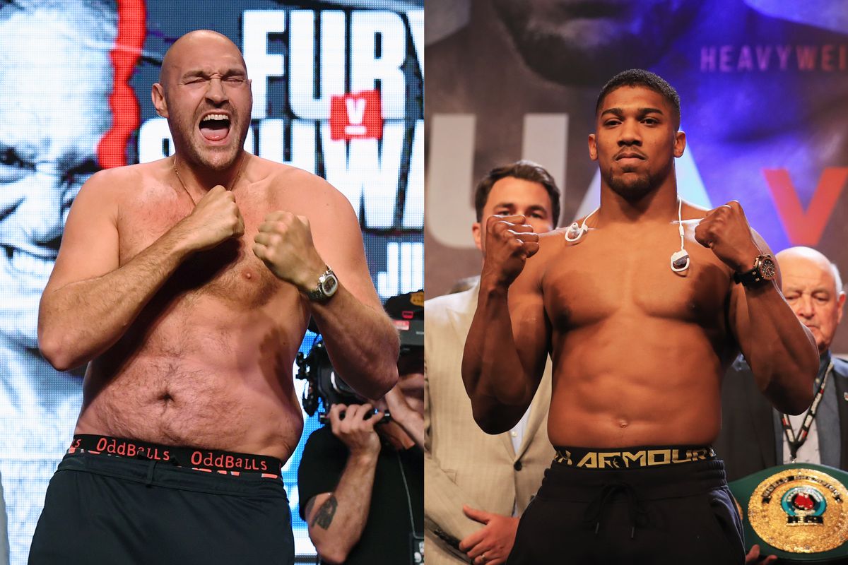 Tyson Fury and Anthony Joshua.