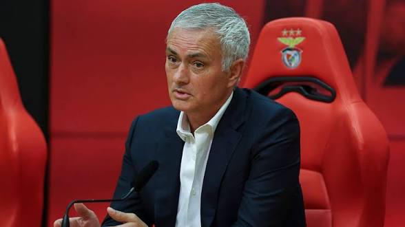 Benfica manager Jose Mourinho