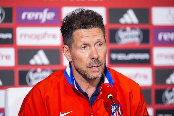File photo of Atletico Madrid Manager, Diego Simeone