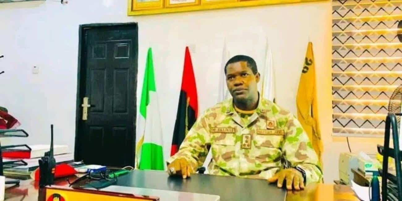 File Photo: Brigadier-General O.O. Braimoh
