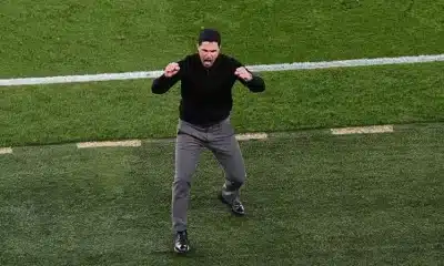 File photo of Arsenal manager, Mikel Arteta.