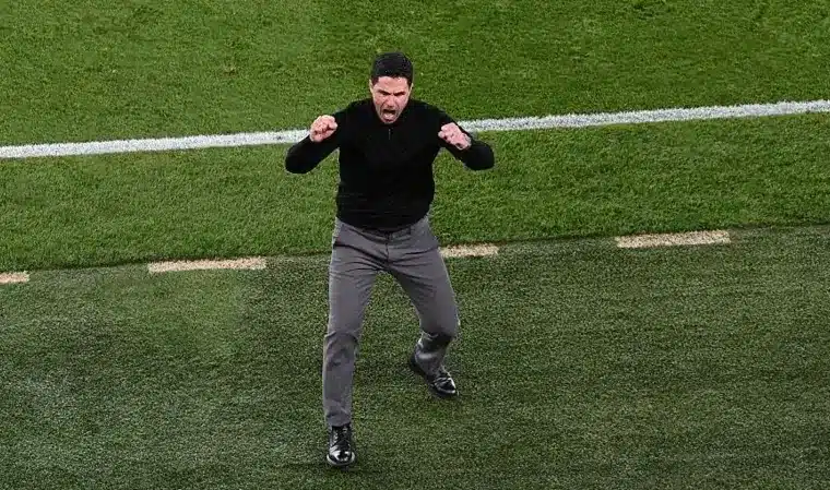File photo of Arsenal manager, Mikel Arteta.