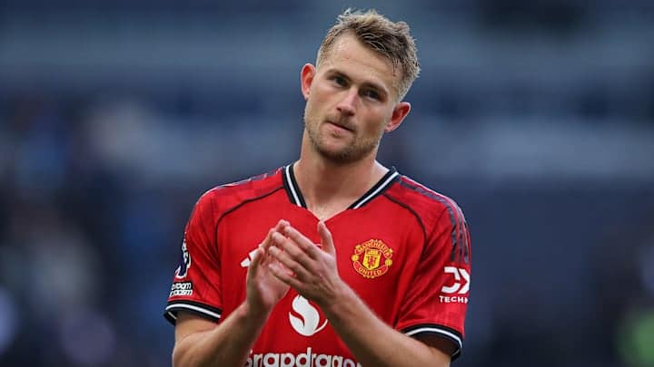 File photo of Manchester United star, Matthijs de Ligt.
