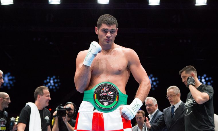 File photo of Croatian heavyweight Filip Hrgovic