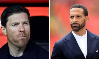 Xabi Alonso and Rio Ferdinand