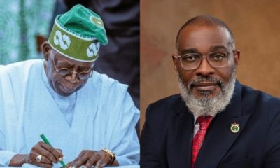 President Bola Tinubu and Adeyinka Famadewa