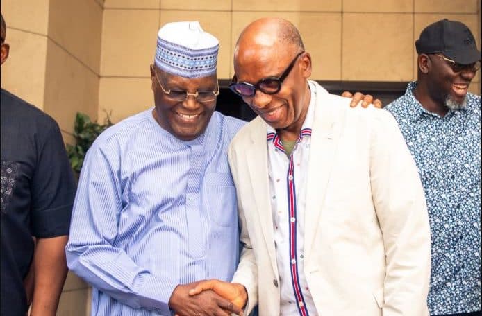 Former Vice President, Atiku Abubakar and Ex-Minister, Rotimi Amaechi