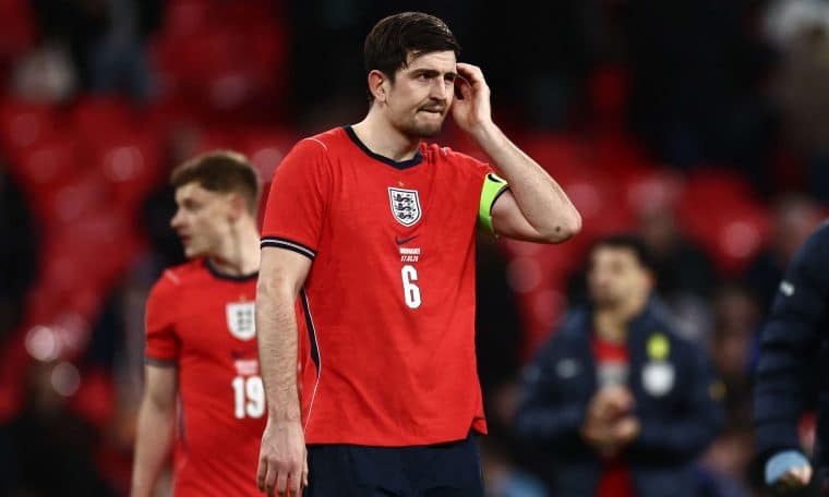 File photo of English defender, Harry Maguire