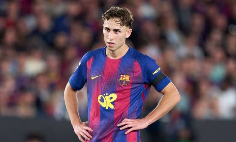 FC Barcelona Midfielder Fermin Lopez