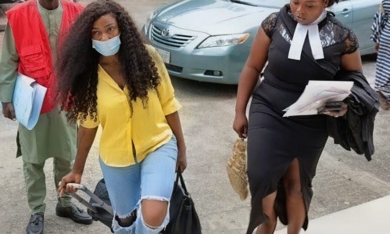 Blessing CEO arrives in court