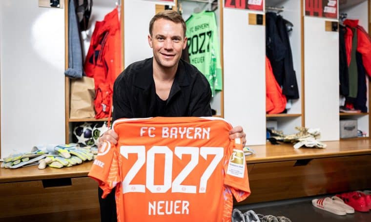 Bayern Munich's legendary goalkeeper, Manuel Neuer