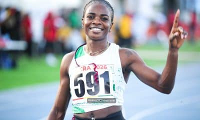 File photo of Nigerian athlete, Tobi Amusan