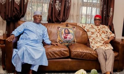L-R: Atiku Abubakar and Rotimi Amaechi
